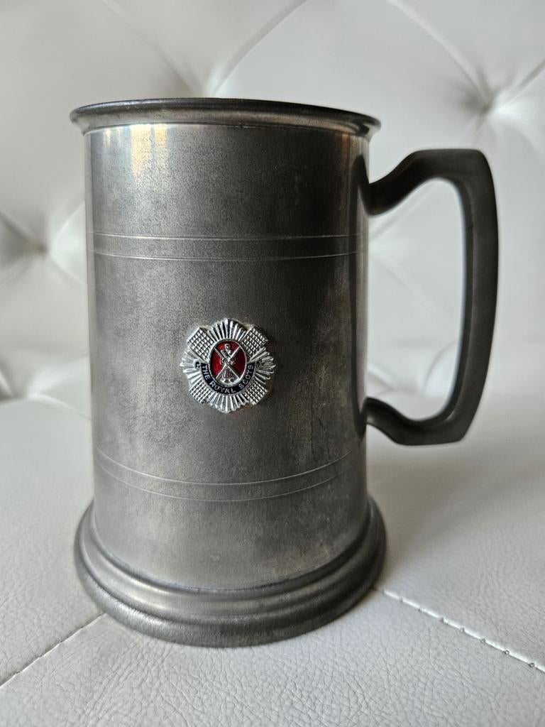 Mok The Royal Scots Pinder Bros English Pewter Sheffield, Ophalen of Verzenden