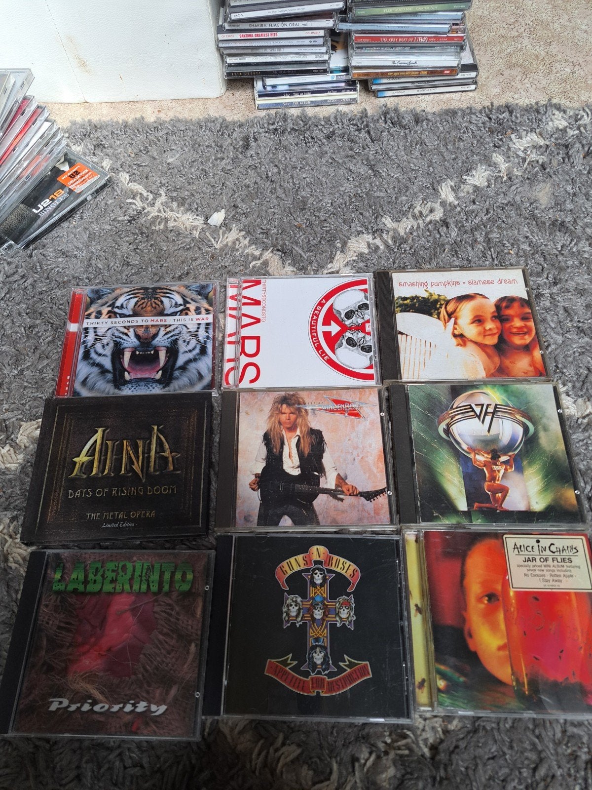9 metal/ rock cd's, Ophalen of Verzenden, Gebruikt
