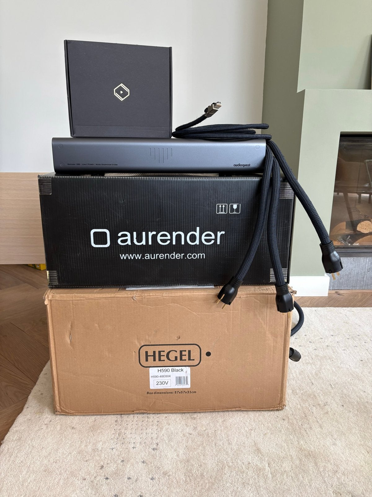 High-end audioset: Hegel, Aurender, AudioQuest, Tellurium Q, Losse componenten, Zo goed als nieuw, Speakers, Ophalen