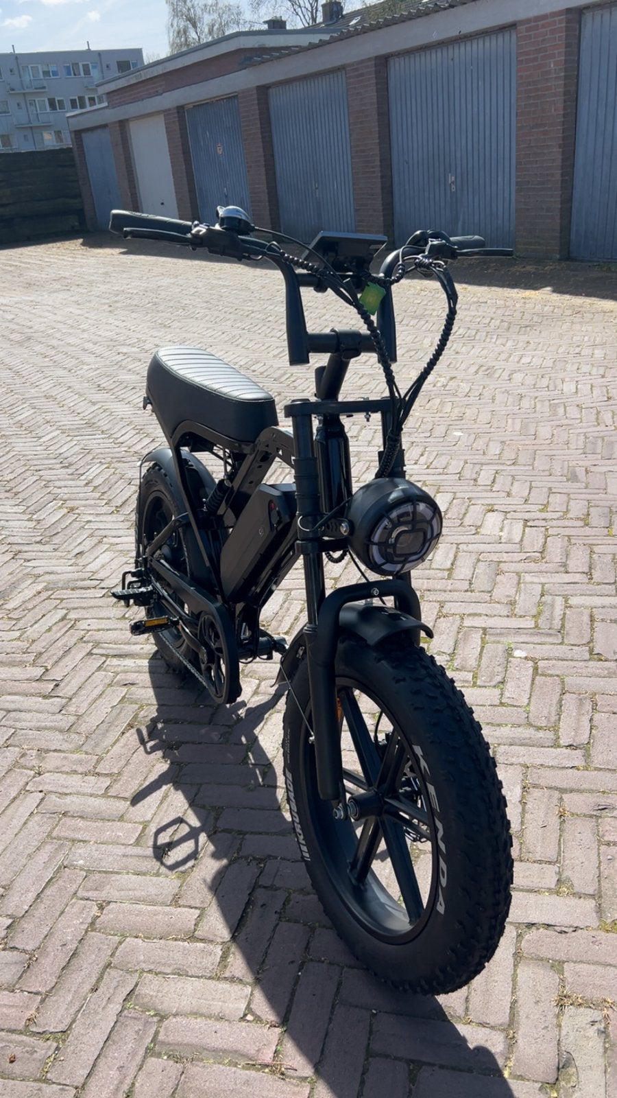 Elektrische fatbike lekke achterband, Ophalen, Gebruikt, Overige merken