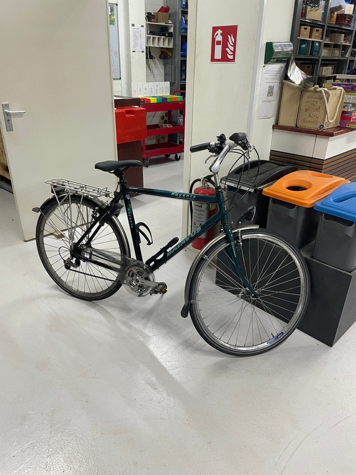 Leuke Batavus Kayenta herenfiets, 24 versn, frame 55 cm., Fietsen en Brommers, Ophalen, Gebruikt, Versnellingen, Batavus