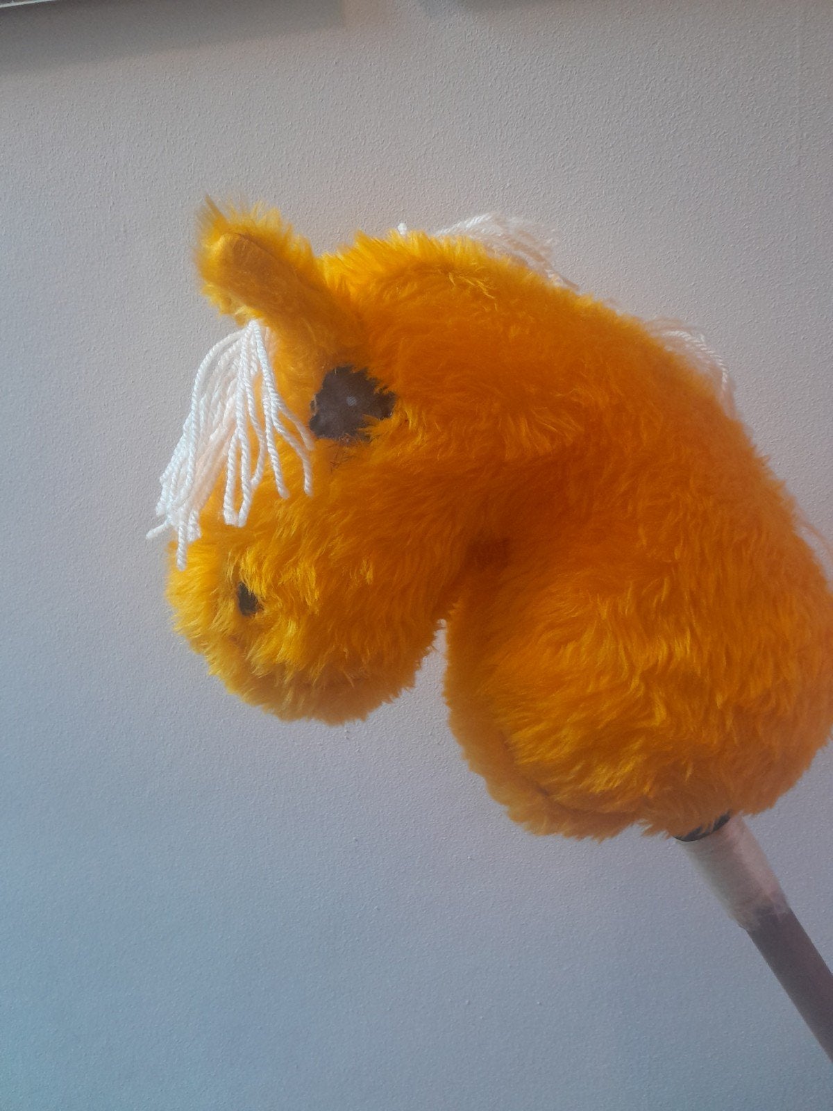 Hobbyhorse zelfgemaakt, Ophalen
