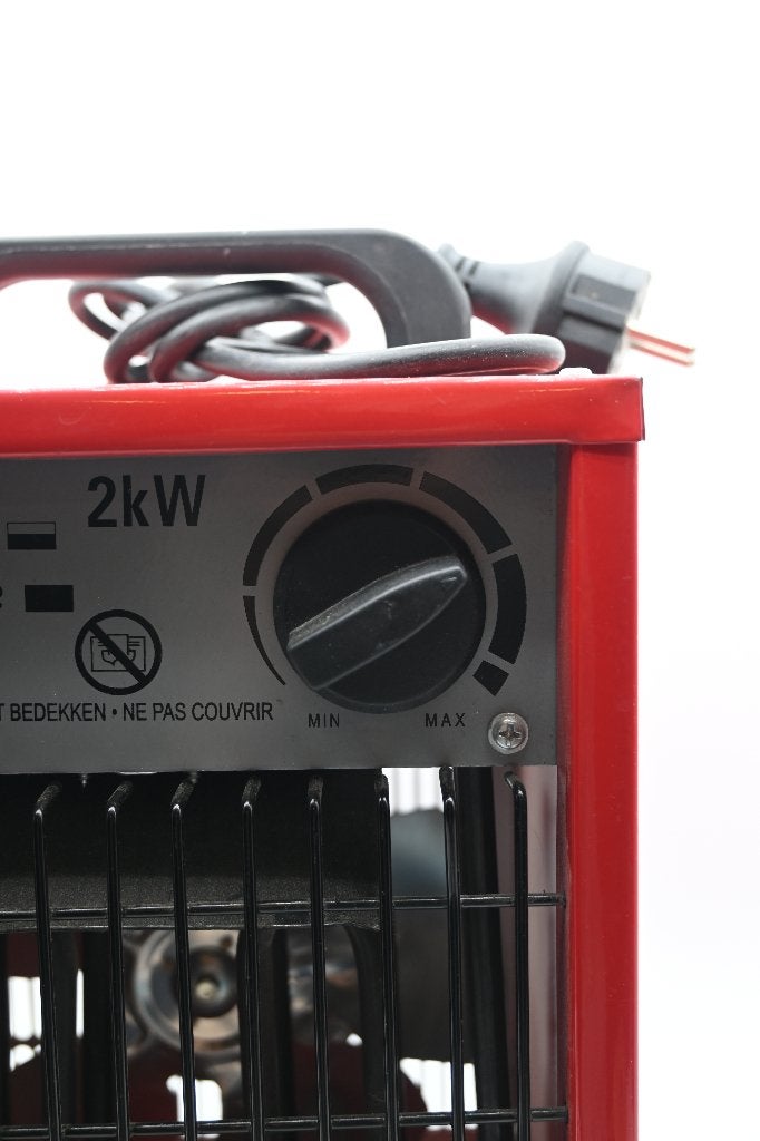 Ventilatorkachel 2000W met 3 warmtestanden, Gebruikt, Overige soorten, Elektrisch, Onbekend