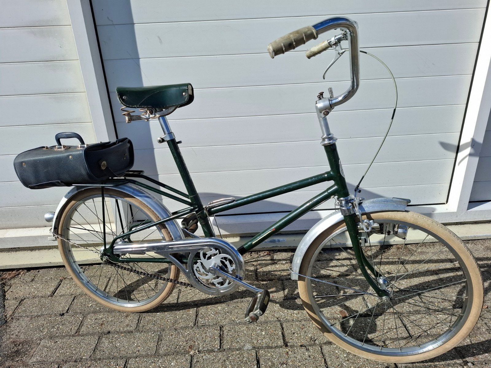 Vintage Gazelle Kwikstep deel fiets - Groen, Ophalen, Gazelle