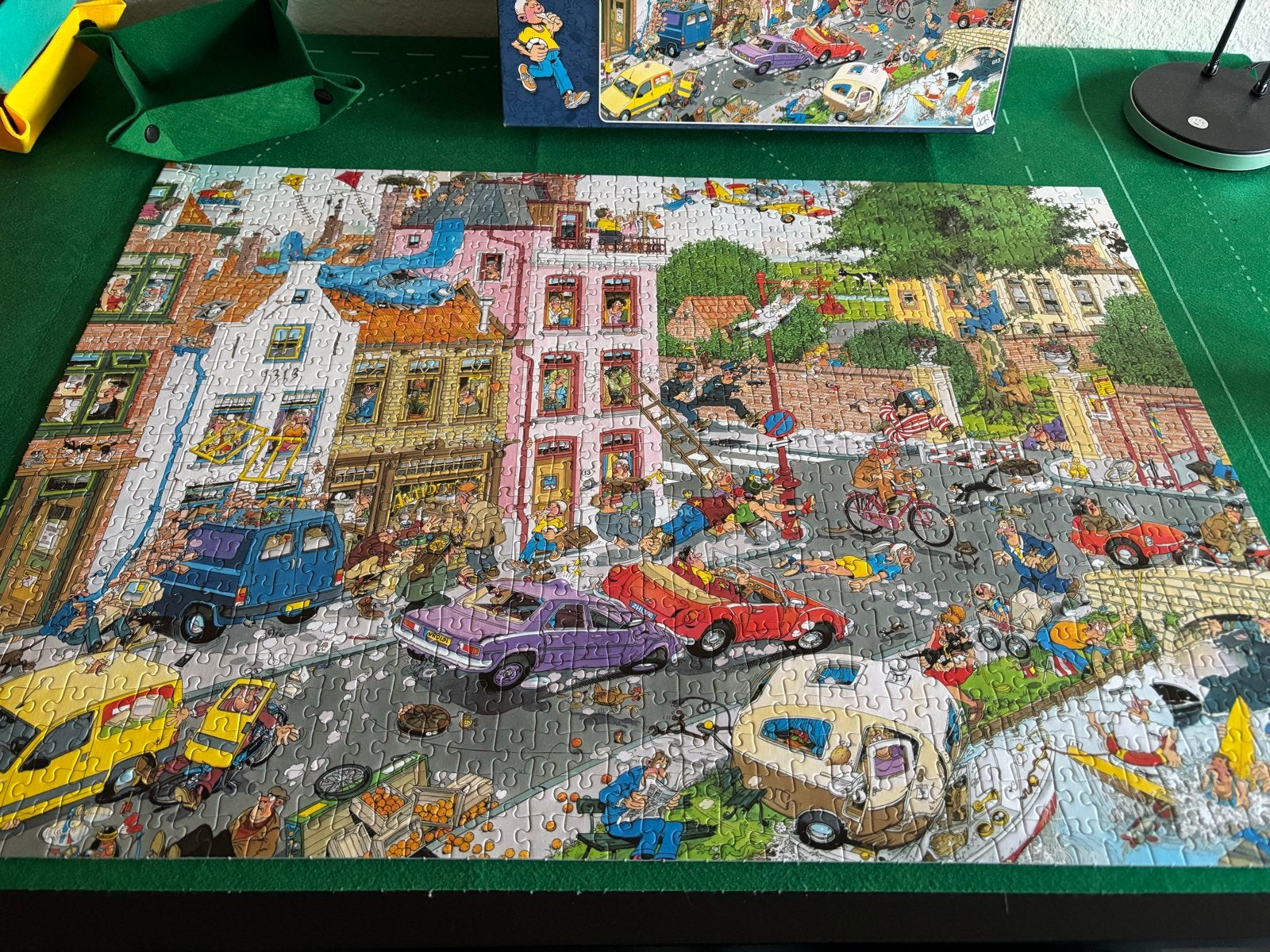 Jan van Haasteren legpuzzel - friday the 13 th, Hobby en Vrije tijd, Denksport en Puzzels, Ophalen of Verzenden, 500 t/m 1500 stukjes