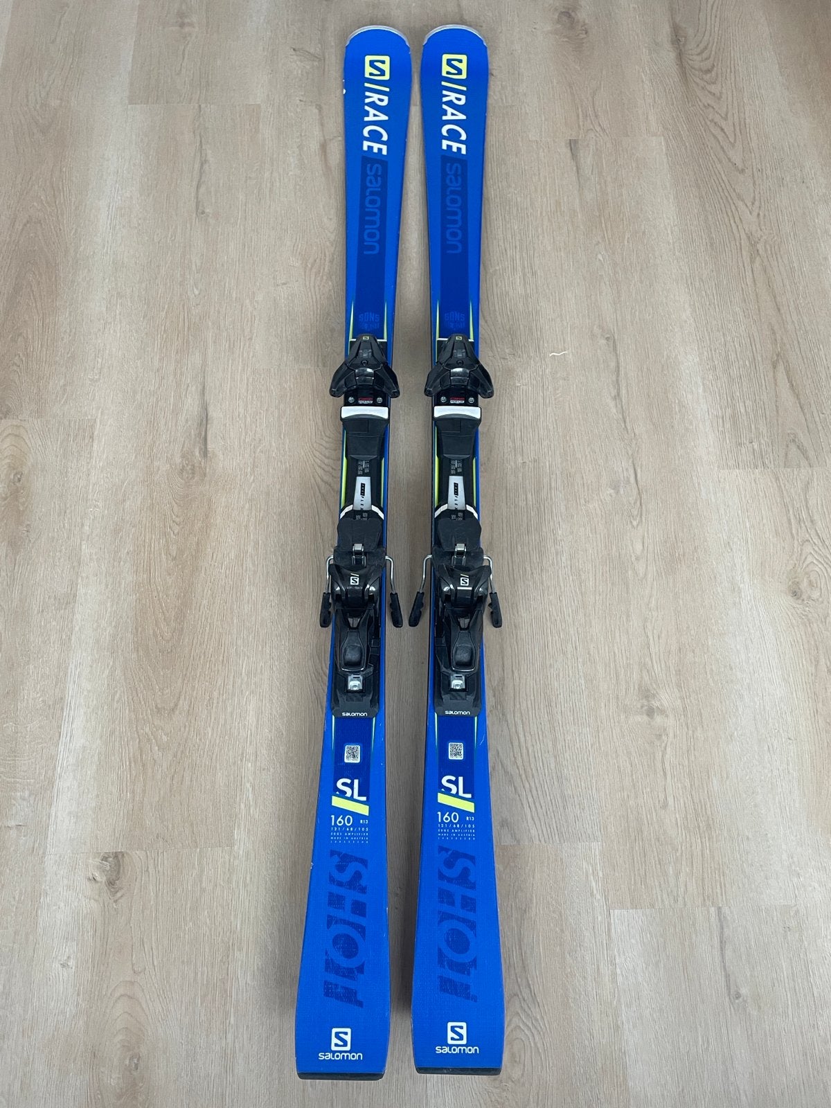 Salomon S/RACE SL GW ski's 160 cm met bindingen, Ophalen, 160 tot 180 cm, Gebruikt, Salomon