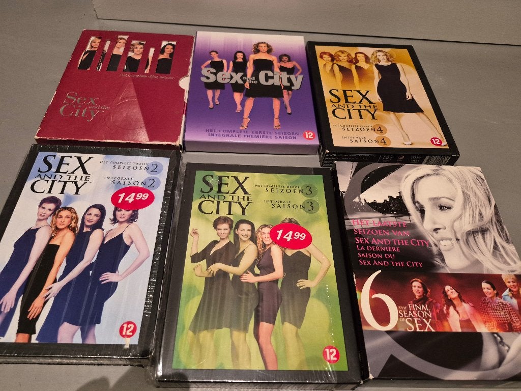 dvd's Sex and the City, alle seizoenen serie, Engels, Nederlands, Ophalen of Verzenden, Zo goed als nieuw