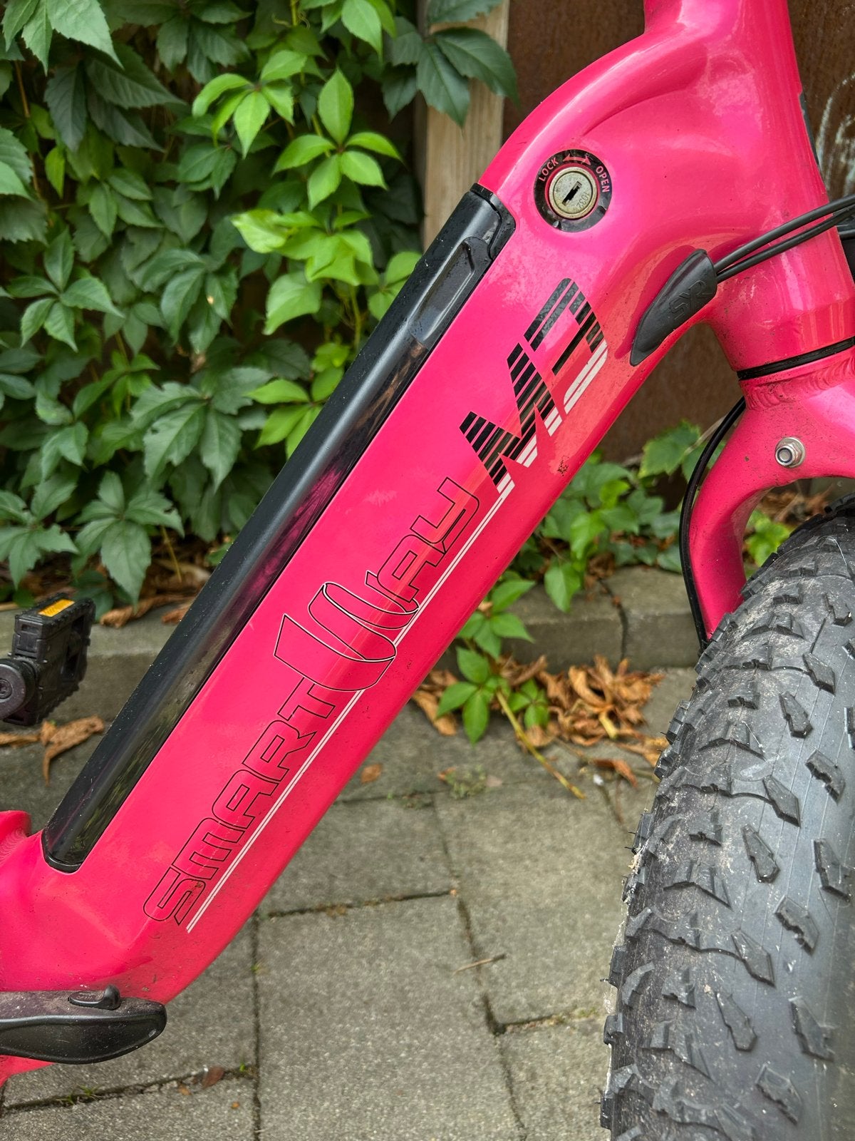 SmartWay X1 Fatbike E-Bike - Roze, Gebruikt, Gebruikt, Minder dan 47 cm, 30 tot 50 km per accu, Ophalen