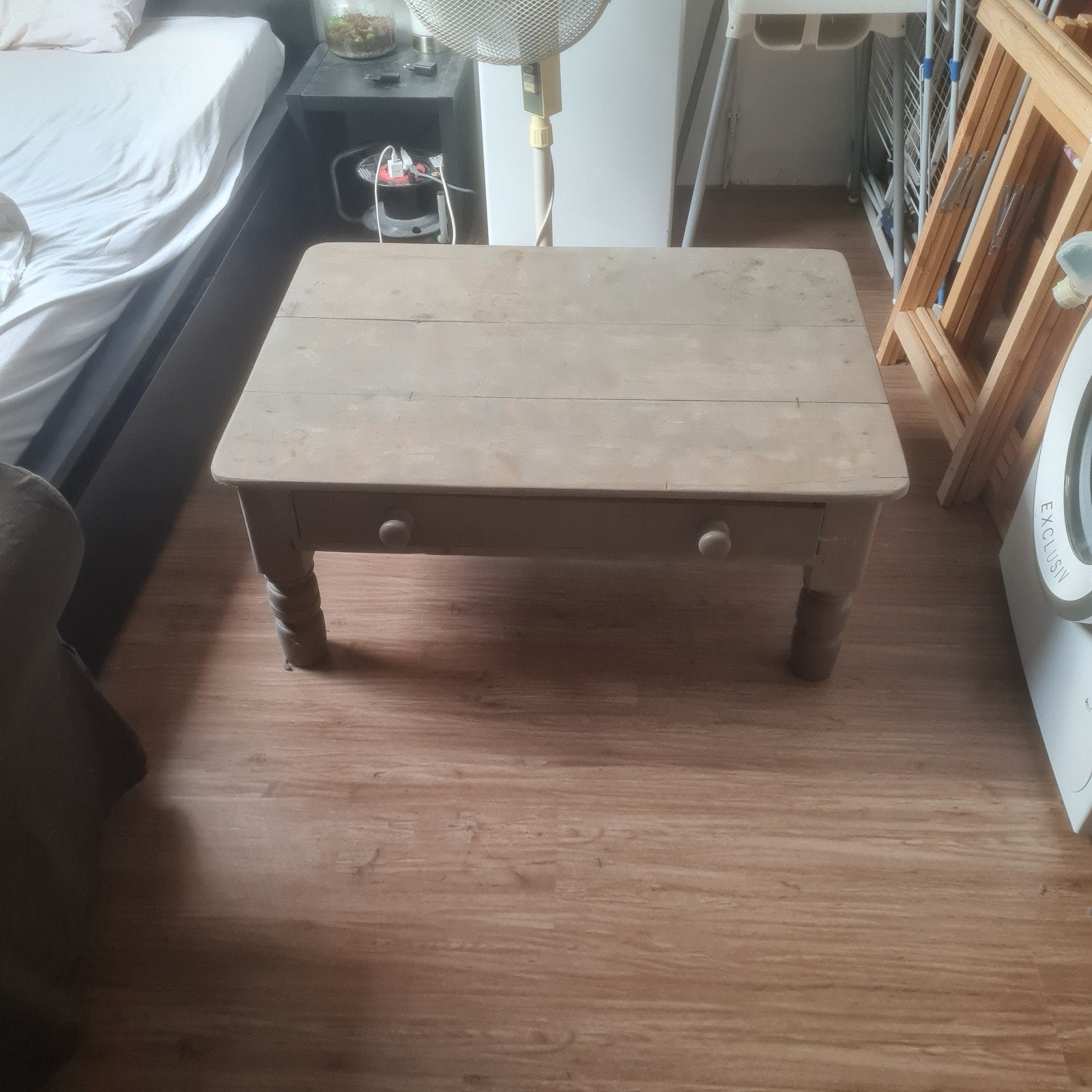 Salon tafel hout, Ophalen of Verzenden