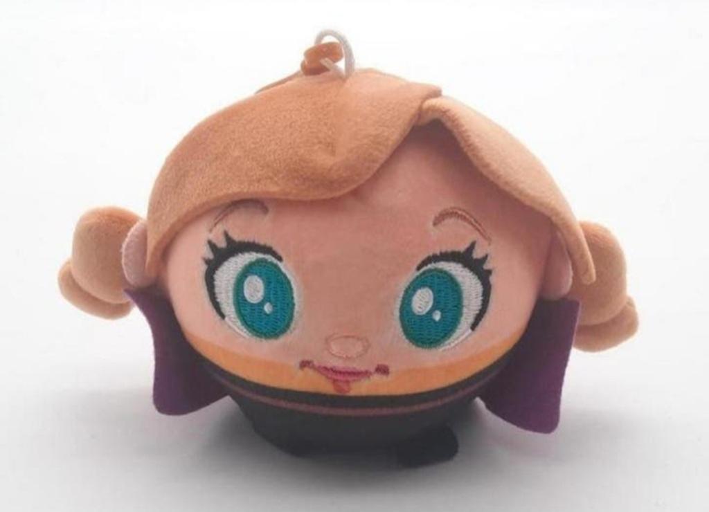 Frozen II Anna knuffel "knijp" bal sleutelhanger Sambro, Ophalen of Verzenden, Overige figuren, Zo goed als nieuw, Knuffel