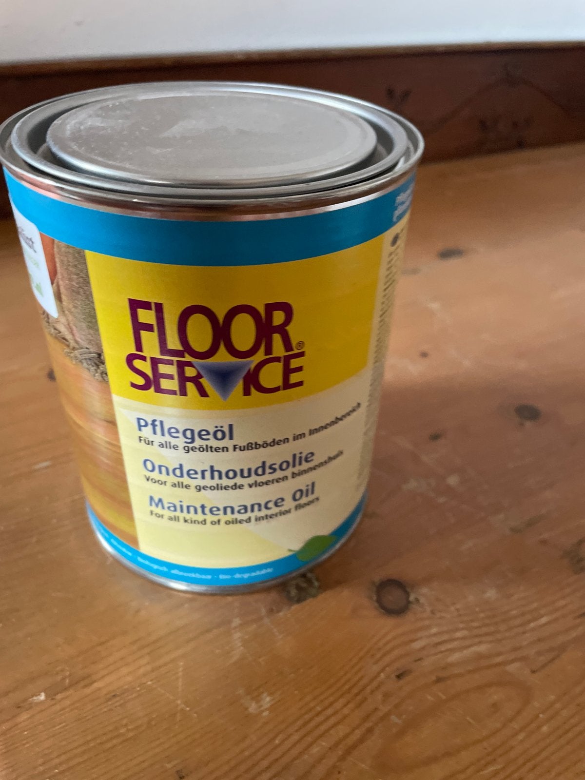 Floorservice Onderhoudsolie - 1 liter, Ophalen, Bruin, Nieuw, Beits