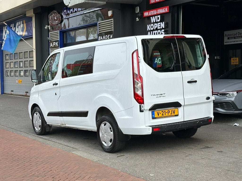 Ford Transit Custom 320 2.0 TDCI L1H1 Trend Airco PDC, Auto's, Voorwielaandrijving, Stof, Euro 6, 4 cilinders