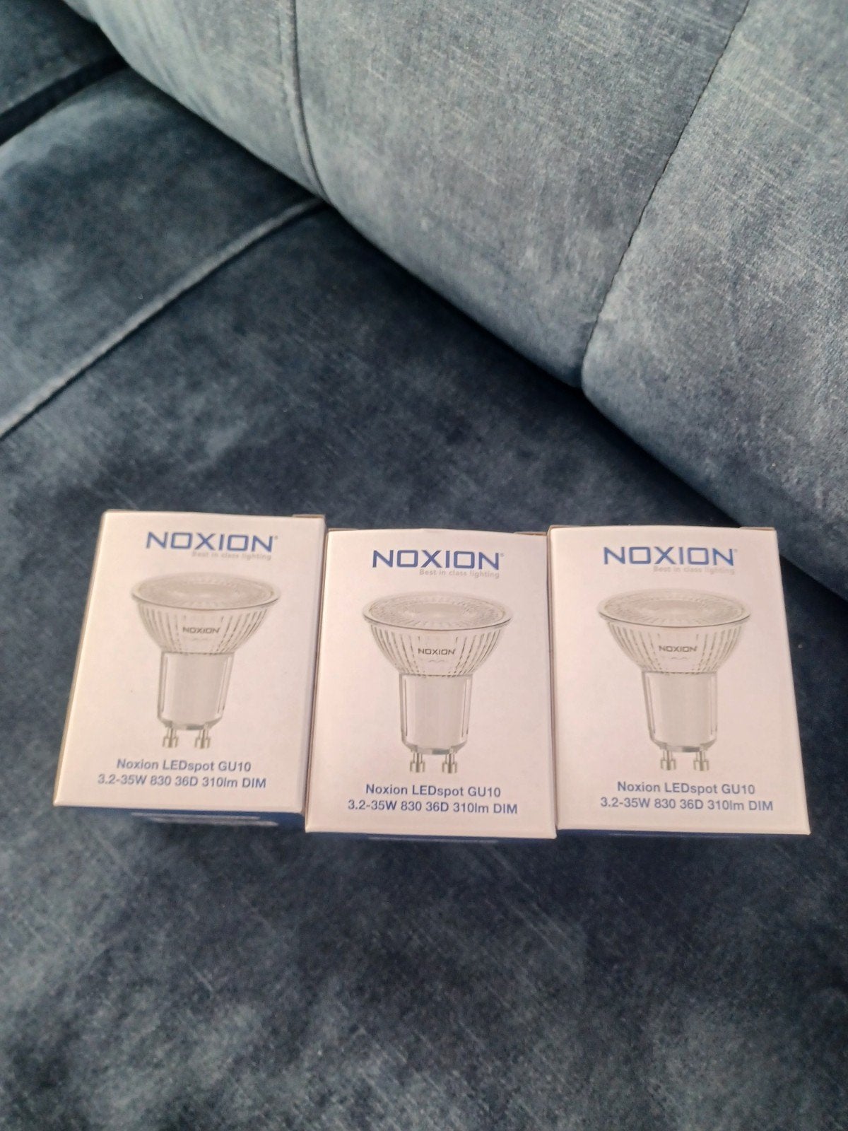 NOXION LED LAMPEN NIEUW GU10, Ophalen of Verzenden, Nieuw, Gehele gezicht