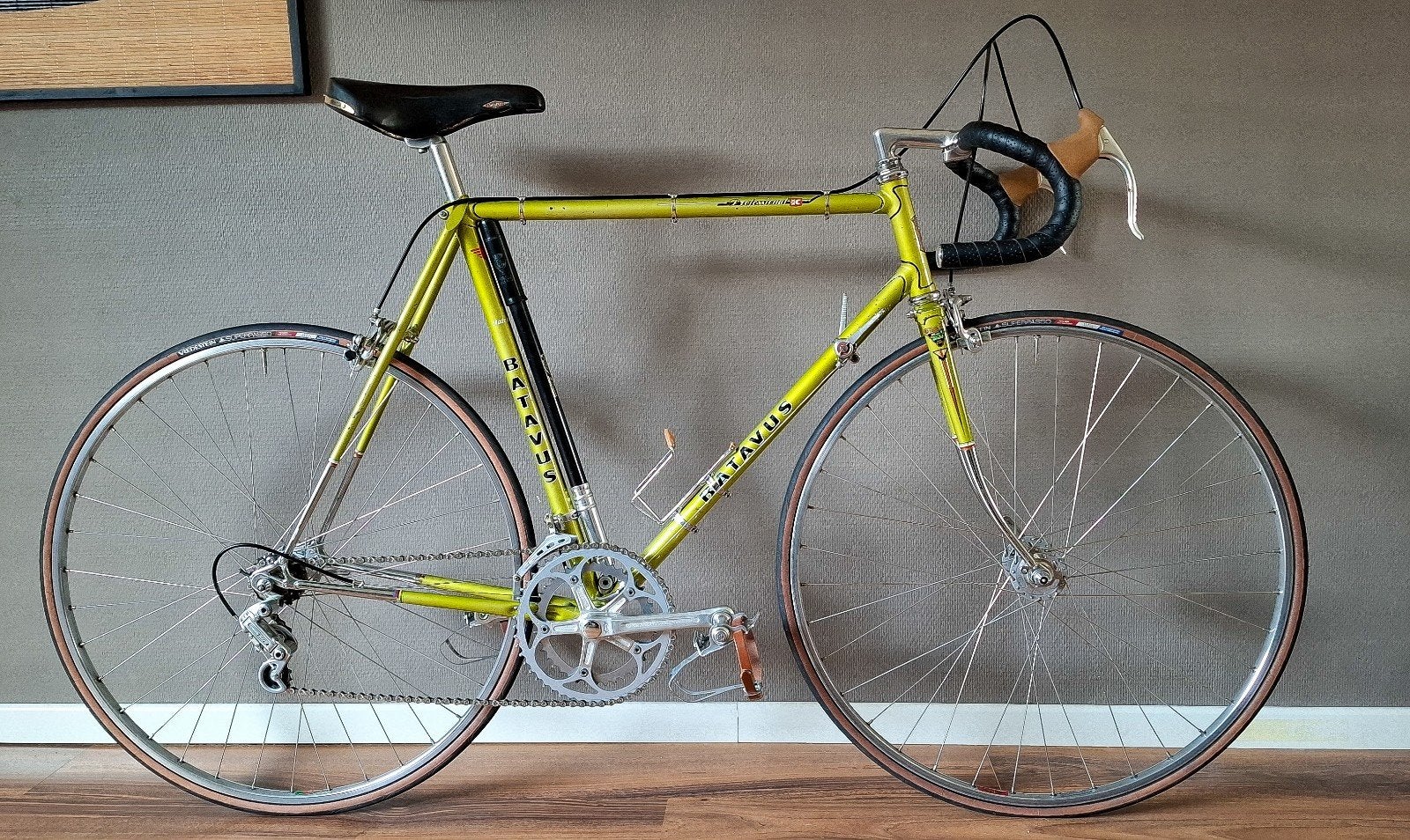 Batavus professional uit 1973., Fietsen en Brommers, Ophalen, 28 inch, Gebruikt, Velgrem