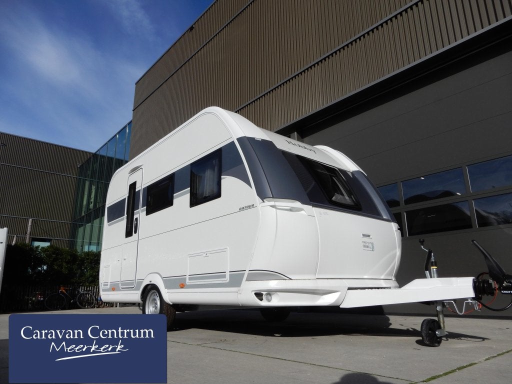 Hobby On Tour 390 SF VOORDEEL € 1885,-, Caravans en Kamperen, Hobby, Bedrijf, Treinzit, 4 tot 5 meter