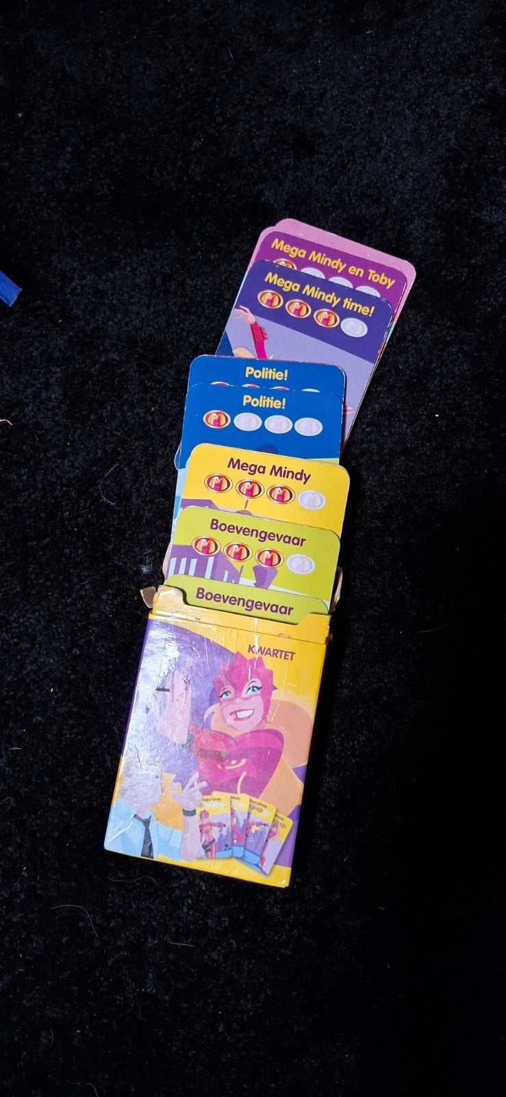 Mega Mindy kwartetspel, Ophalen of Verzenden, Kwartet(ten)