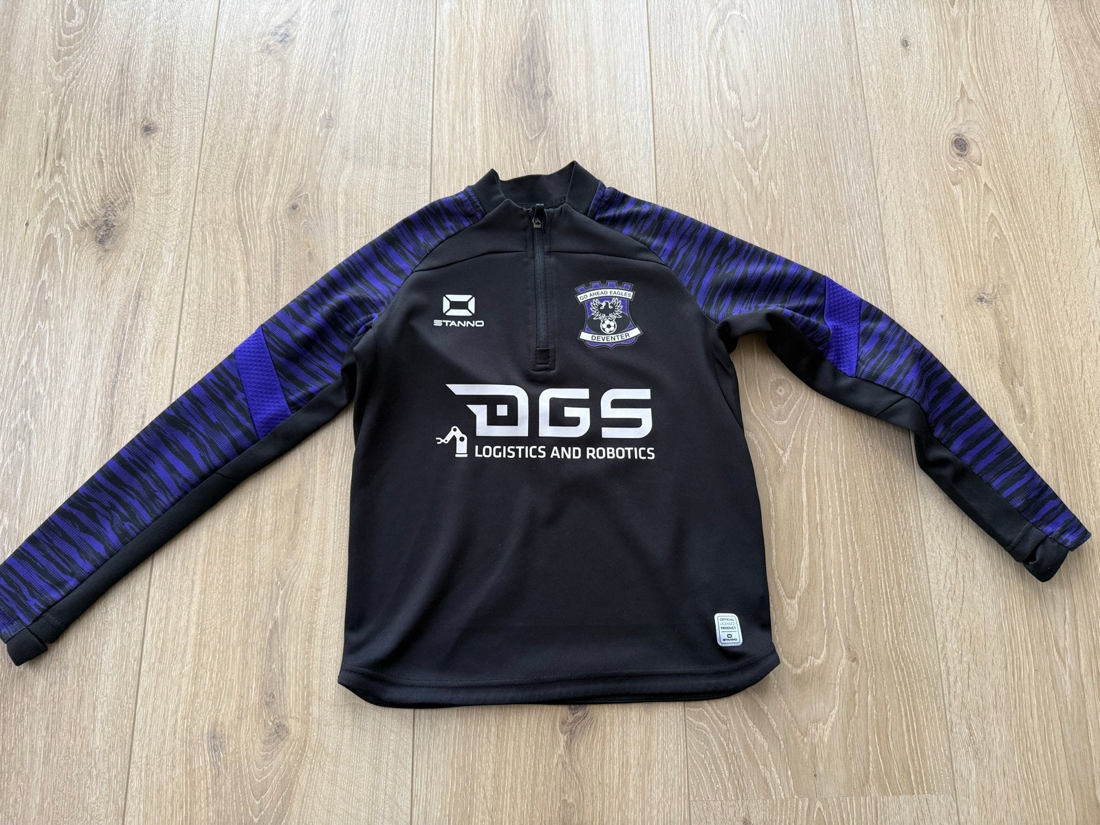 Go Ahead Eagles shirt maat 140, Ophalen of Verzenden, Gebruikt, Jongen of Meisje, Shirt of Longsleeve