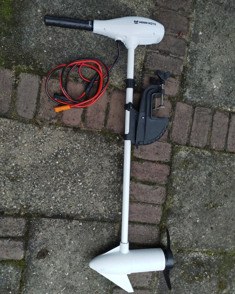 Minn Kota Riptide 55lbs, Ophalen, Zo goed als nieuw