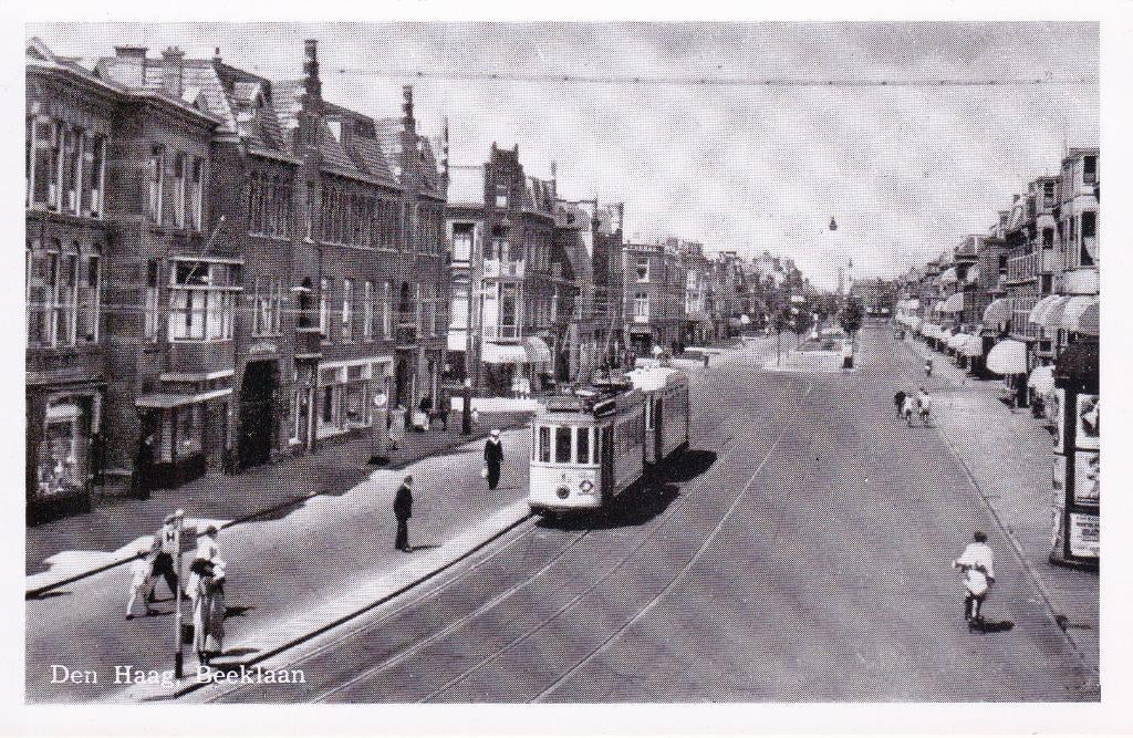08293 Den Haag - Beeklaan, Verzenden, 1940 tot 1960, Ongelopen, Zuid-Holland