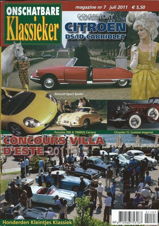 OK 7 2011 : Citroen DS / ID Cabriolet - Renault Sport Spider, Ophalen of Verzenden, Gelezen, Algemeen