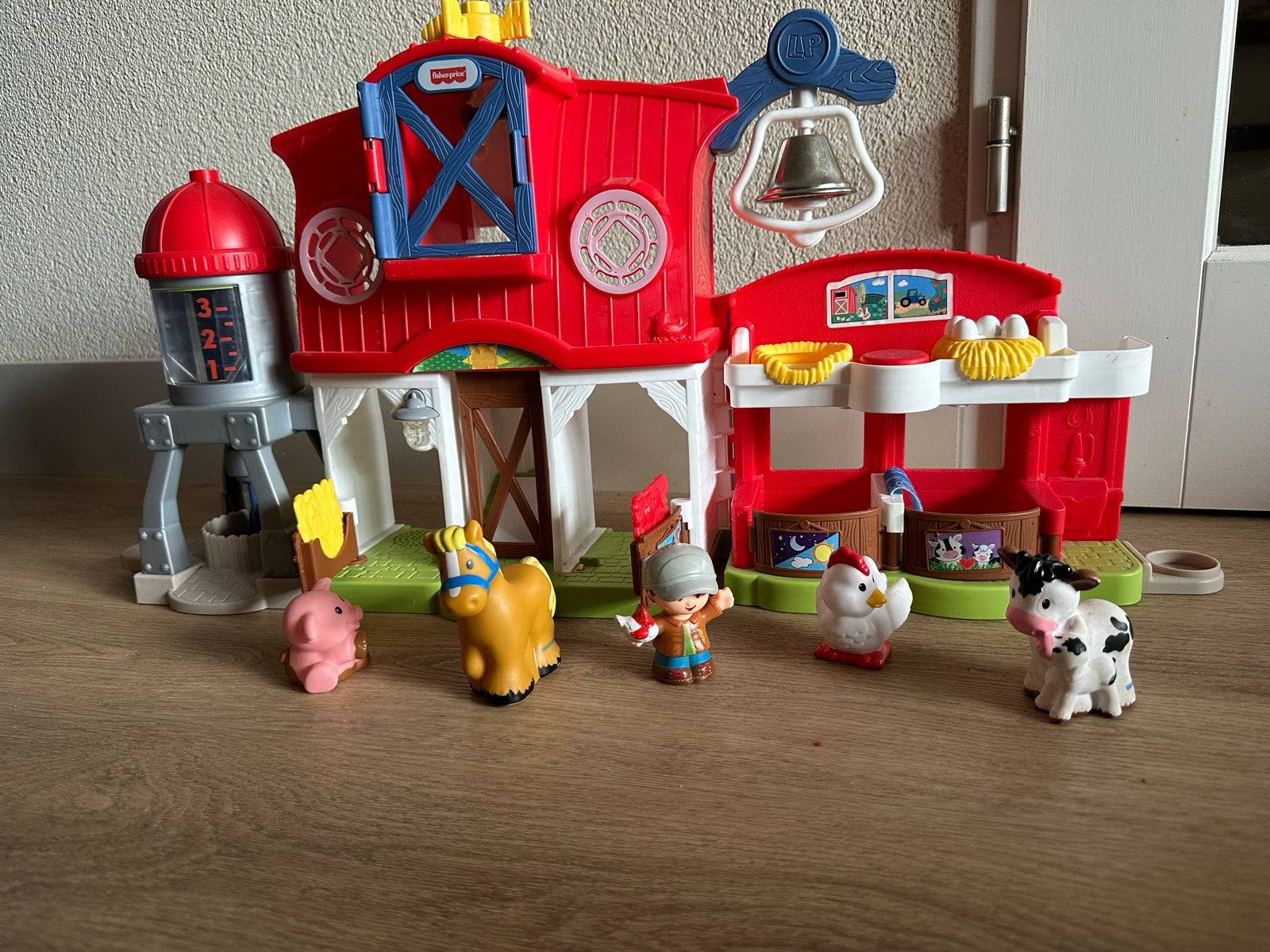 Fisher-Price Little People Boerderij met Dieren, Ophalen, Zo goed als nieuw, Overige typen, Met geluid