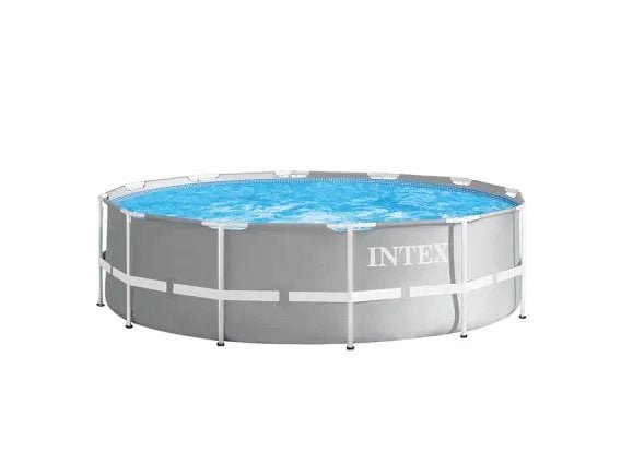 Intex 366x99 zwembad met filterpomp, Tuin en Terras, Ophalen, Gebruikt, 80 tot 120 cm, Rond