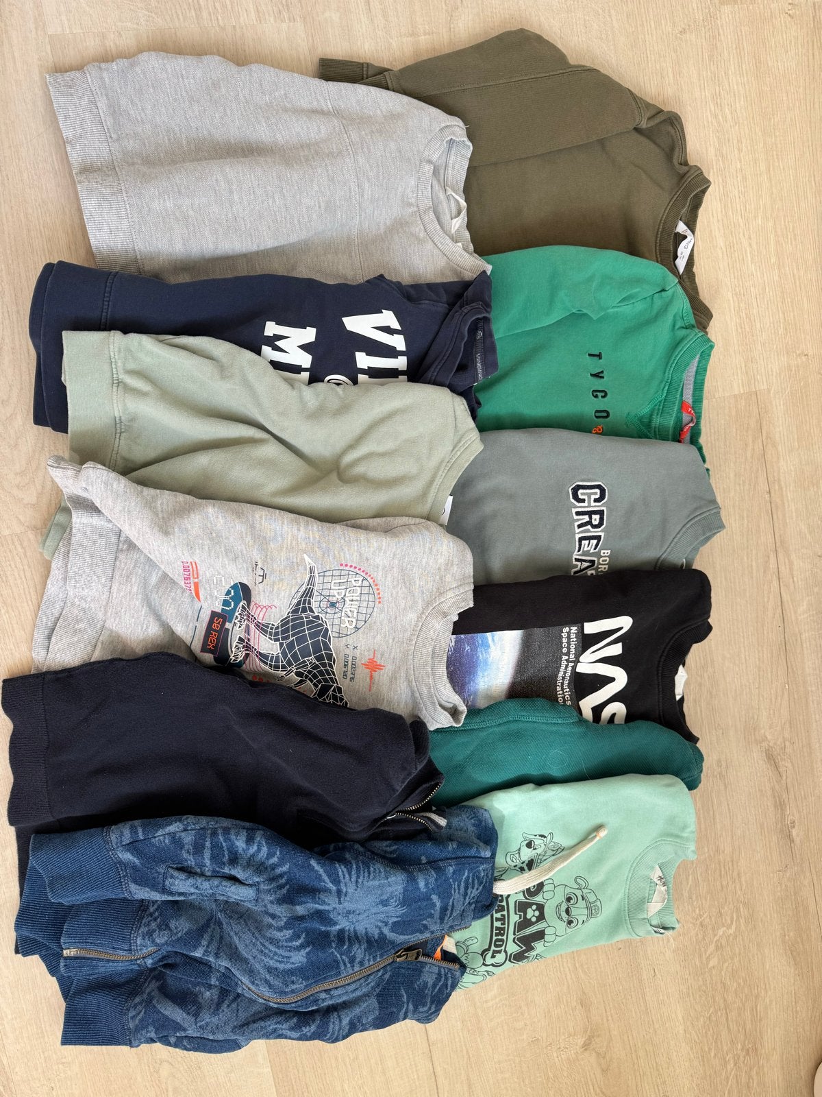 Grote kledingbundel jongens kleding maat 110/116, Ophalen, Gebruikt, Maat 110