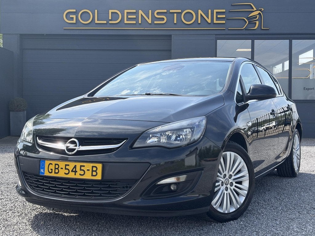 Opel Astra 1.4 Turbo Blitz 1e Eigenaar,Navi,120pk,Trekhaak,A, Auto's, Voorwielaandrijving, Euro 5, Stof, Gebruikt