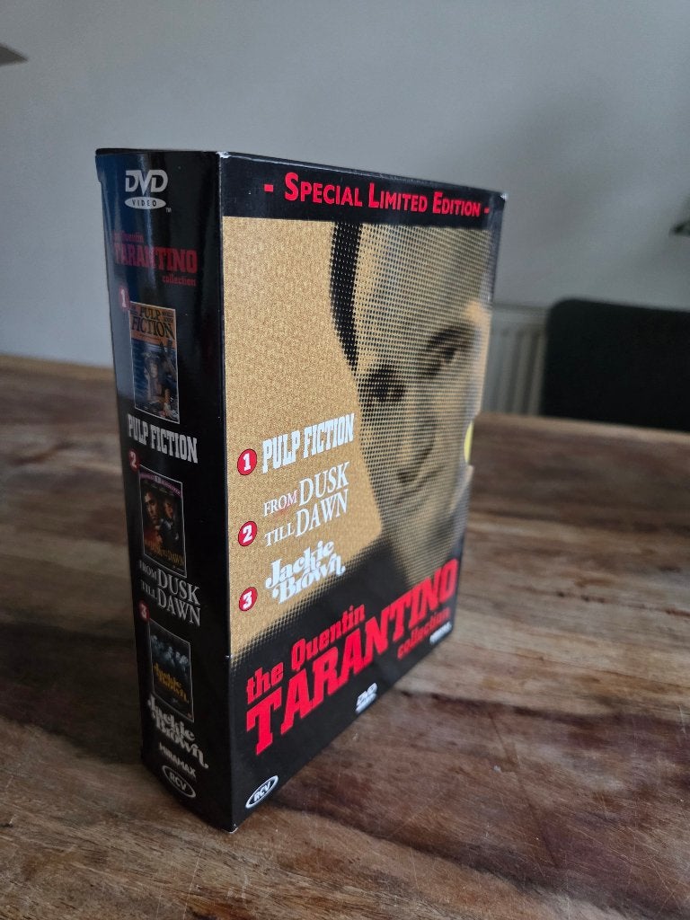 Limited Edition Tarantino DVD Box, Vanaf 16 jaar, Ophalen of Verzenden, Zo goed als nieuw