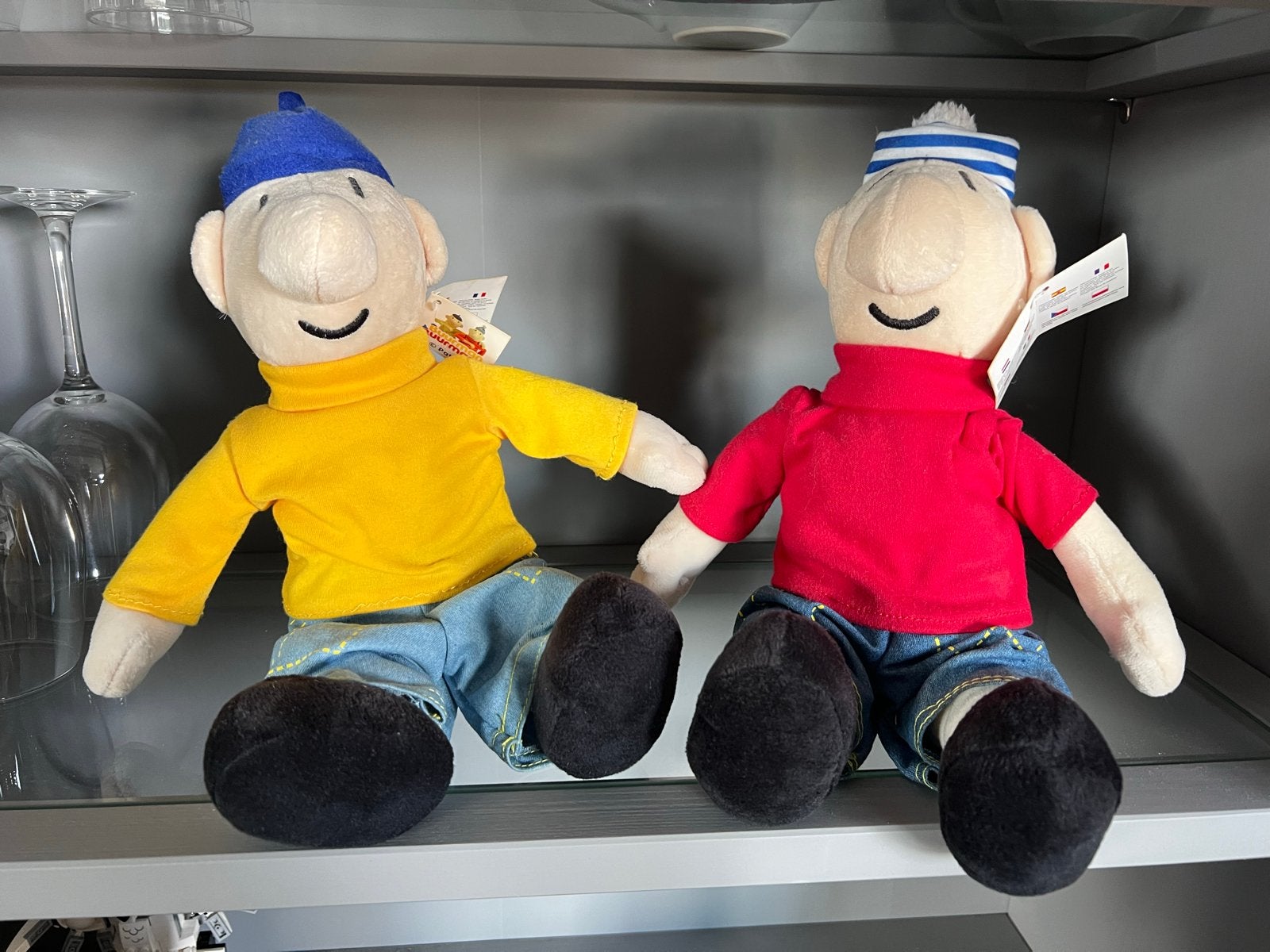 Nieuwe Buurman en Buurman knuffels met label - Set van 2, Ophalen, Overige merken, Overige karakters, Overige typen