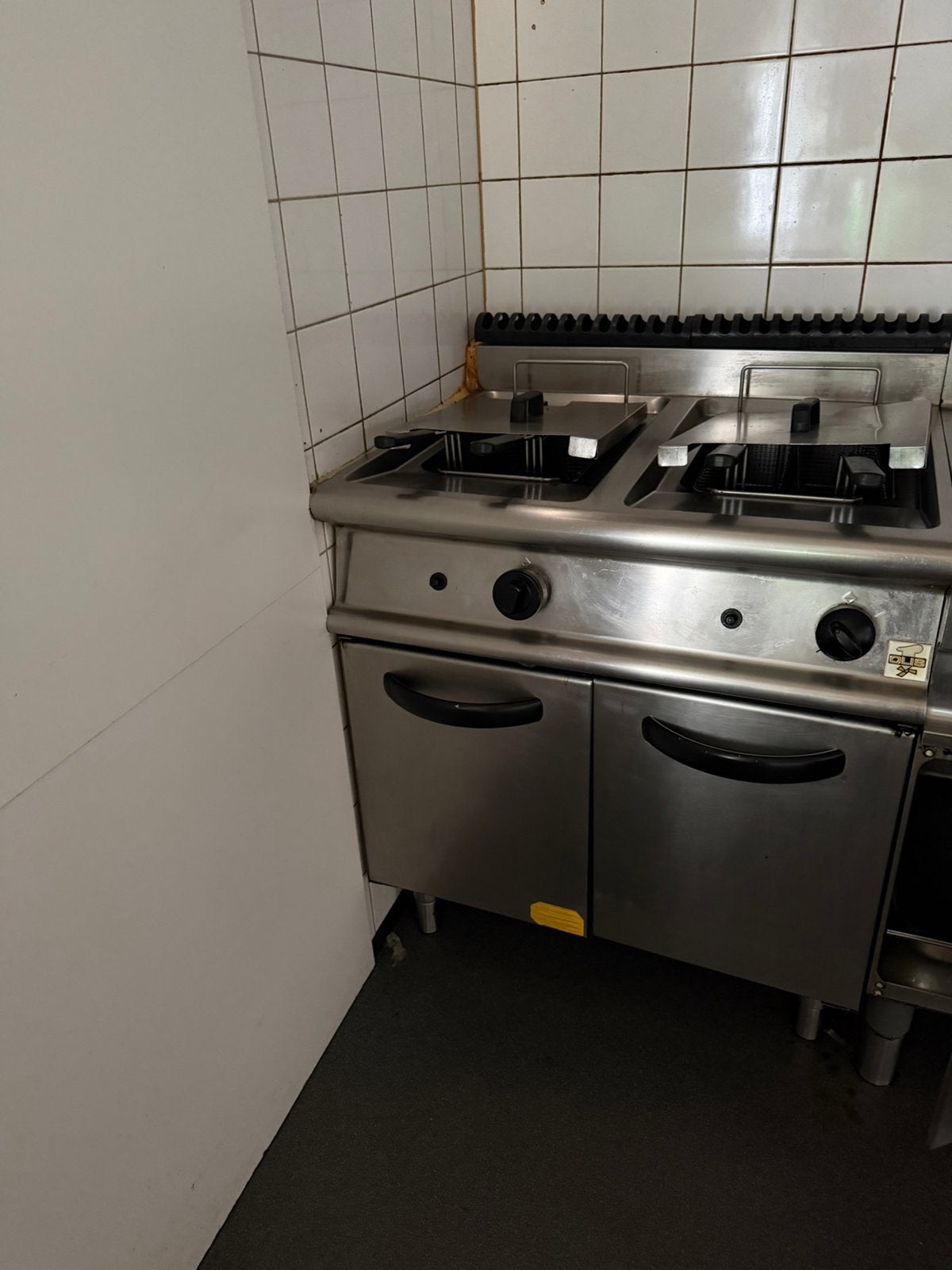 Horeca Friteuse op Gas en Electrolux Horeca Friteuse RVS, Ophalen, Fornuis, Frituur en Grillen
