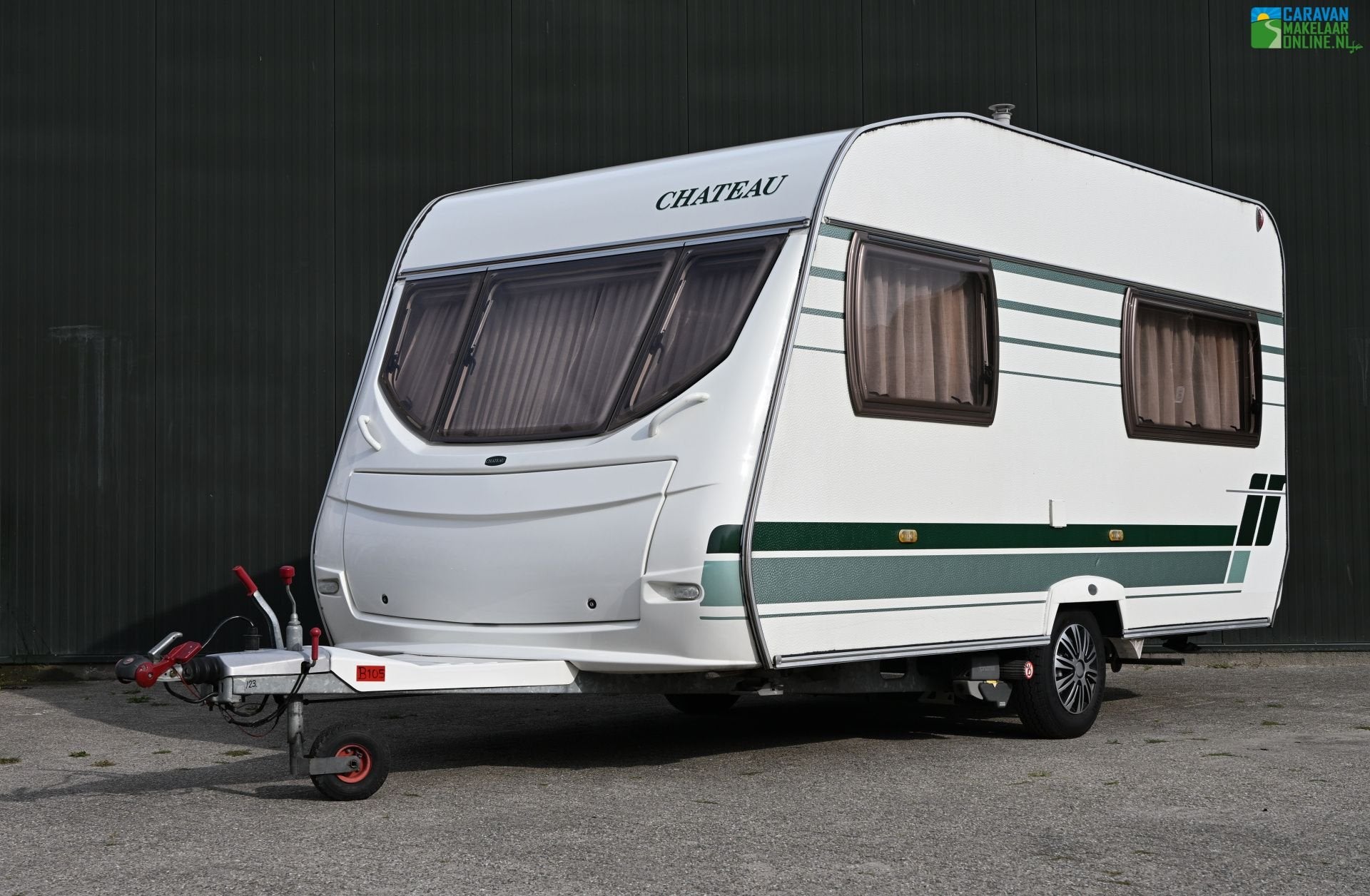 Chateau Calista 390 TZD |Mover|Voortent|Fietsendrager, Caravans en Kamperen, Caravans, Bedrijf, 750 - 1000 kg, 4 tot 5 meter, Luifel