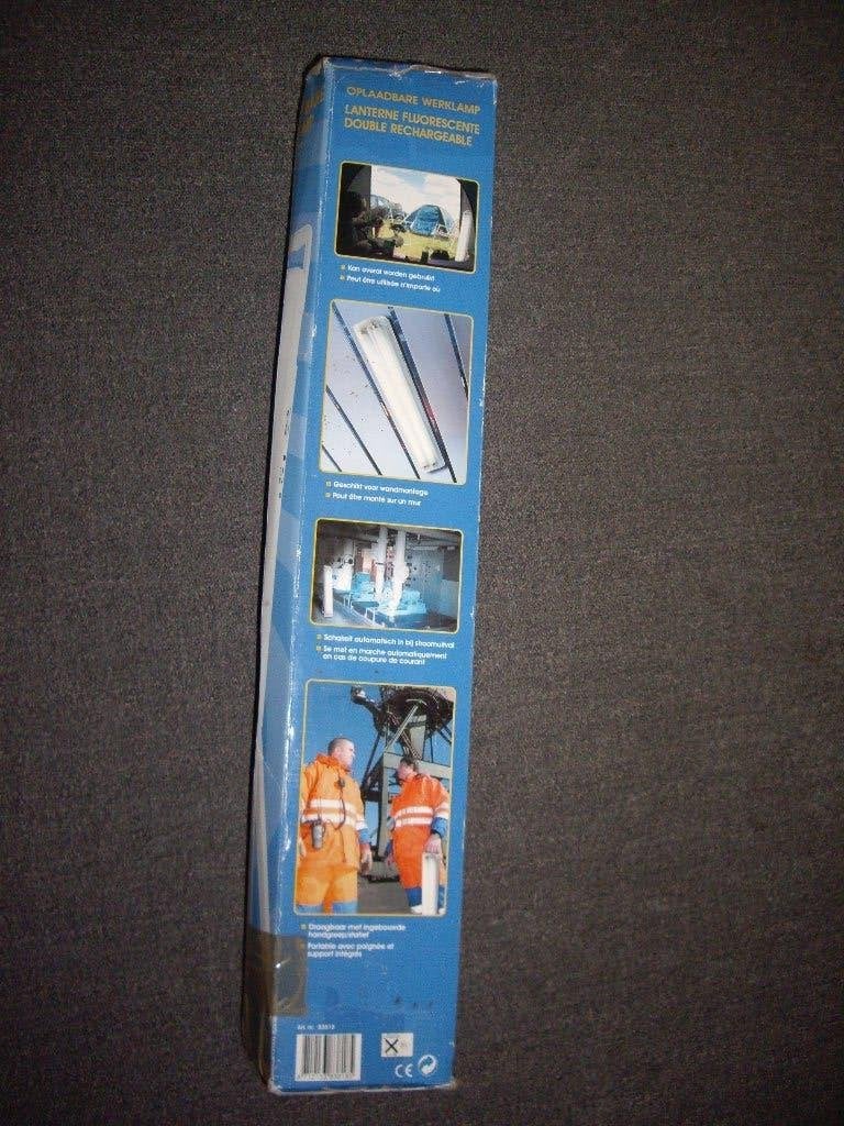 T L balk op lichtnet ook oplaadbaar ook camping, Ophalen, Minder dan 50 watt, Lamp met armatuur, Nieuw