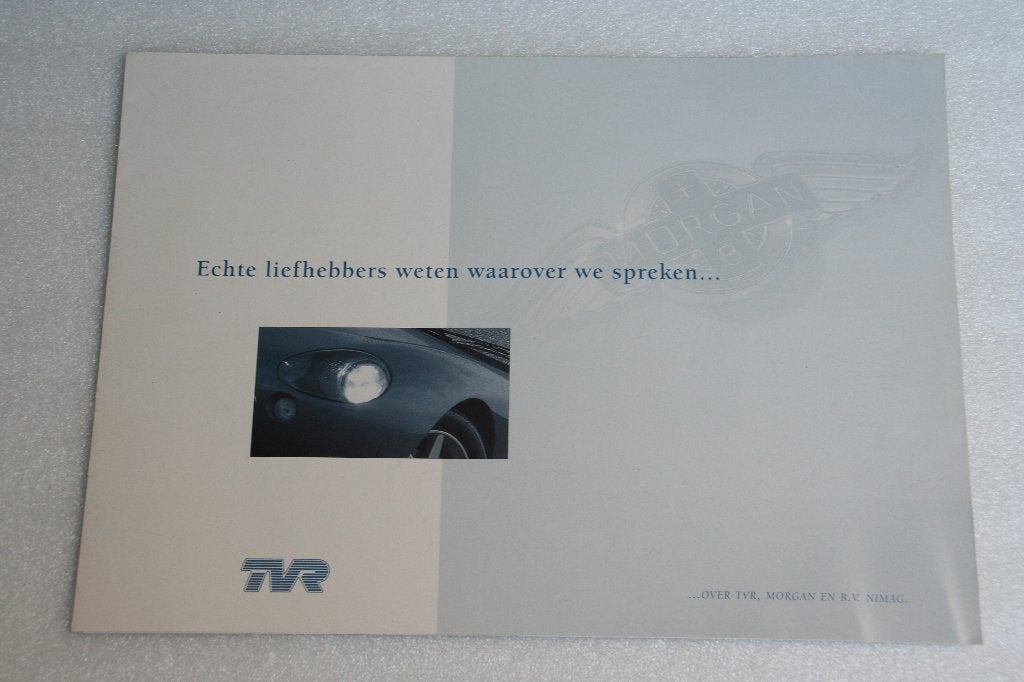Folder TVR/Morgan (1992) (3), Ophalen of Verzenden, Nieuw, Overige merken
