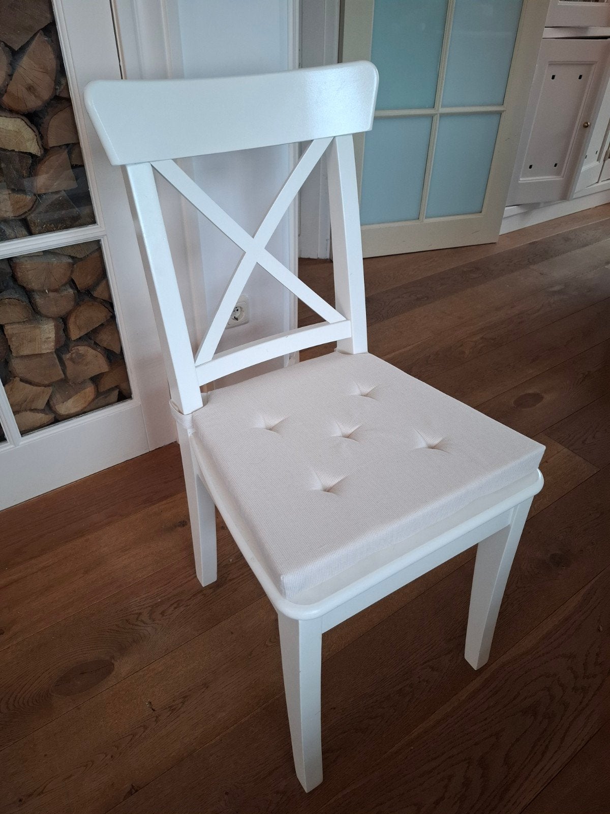 Rosentorp ikea stoel wit, Ophalen, Wit, Zo goed als nieuw, Eén