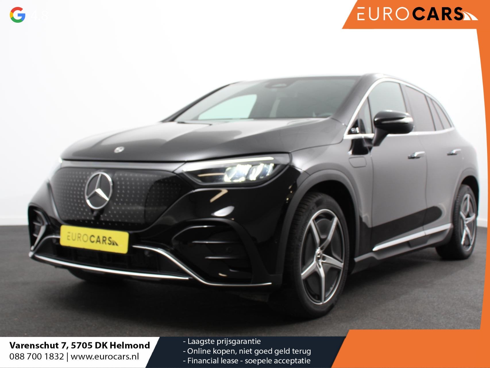 Mercedes-Benz EQE SUV 350 AMG Line Edition Advanced Plus 292, Automaat, Achterwielaandrijving, Zwart, Zwart