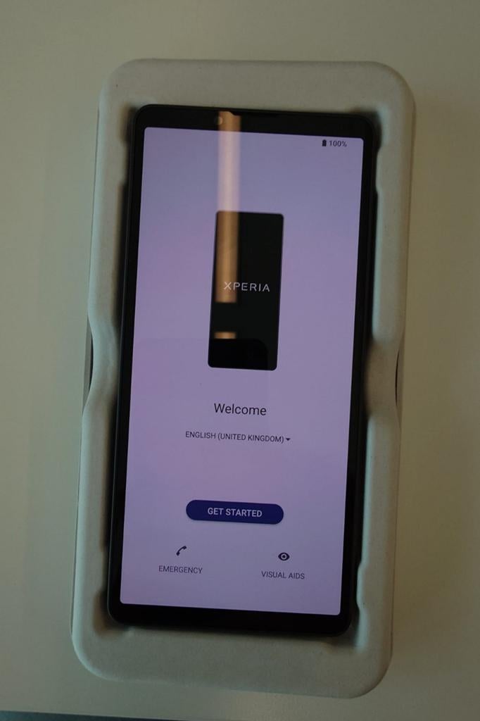 Sony Xperia 10 VII black/almost new, Ophalen, Zo goed als nieuw, 10 inch, Bescherming voor- en achterkant