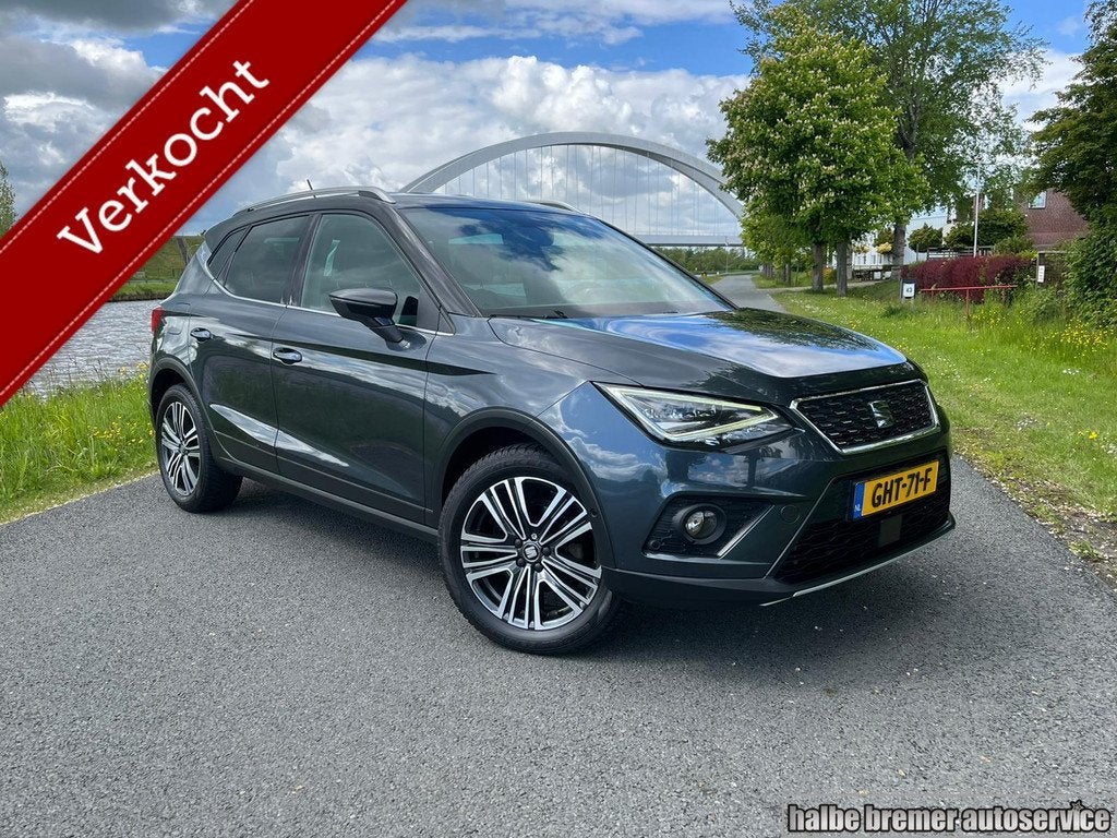 Seat Arona 1.0 TSI Xcellence Business Intense |Trekhaak|VOL, Voorwielaandrijving, Gebruikt, 116 pk, Leder