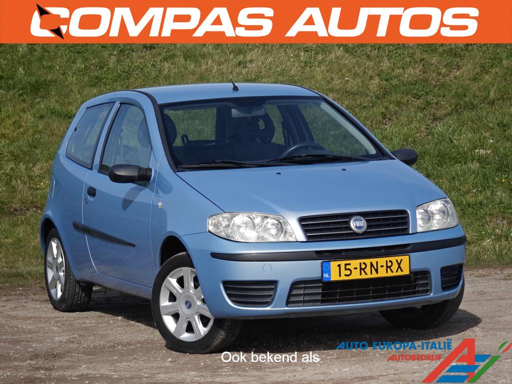 Fiat Punto 1.2 Young (bj 2005), Voorwielaandrijving, Gebruikt, 4 cilinders, Origineel Nederlands