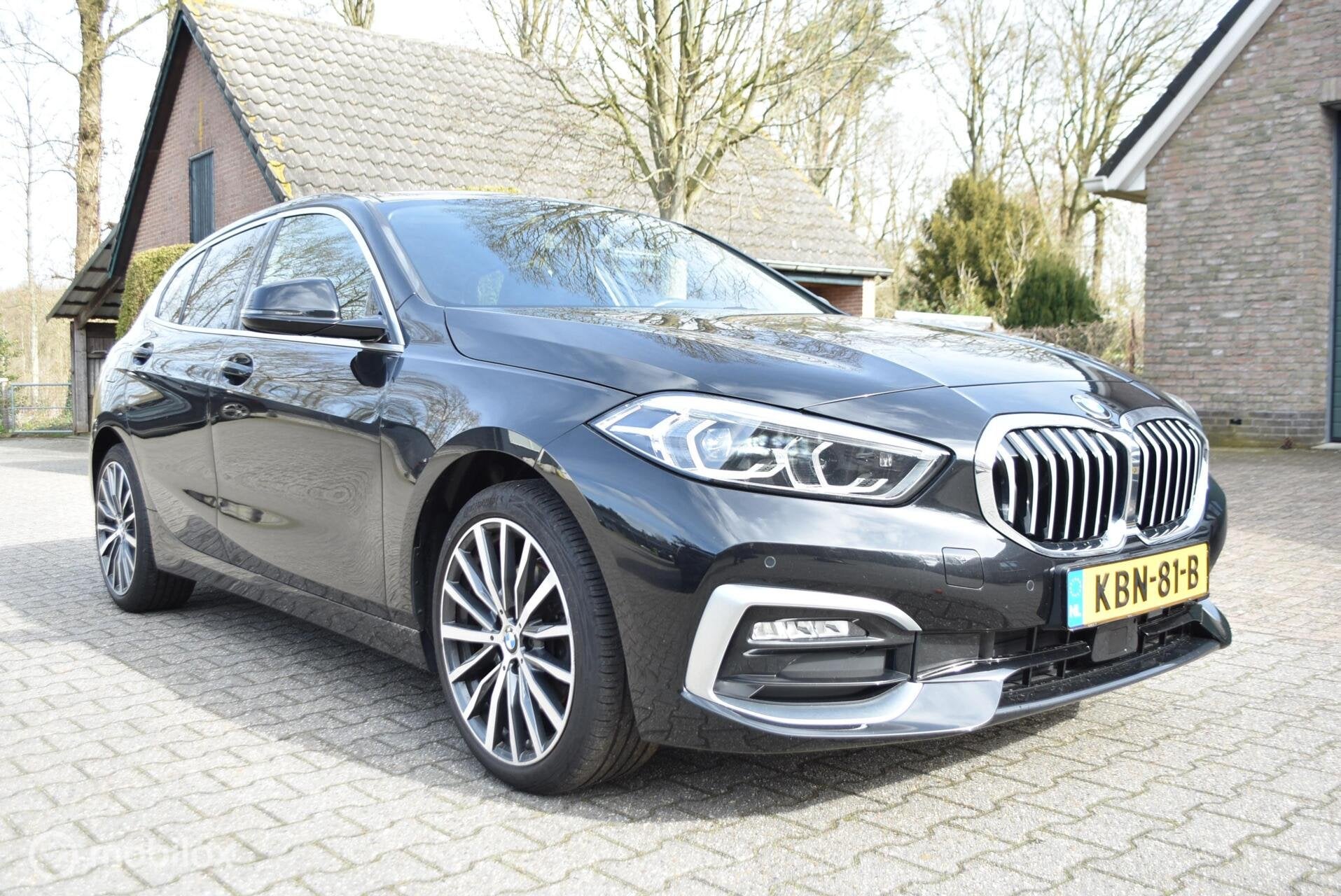 BMW 1-serie 118i Luxury Exe Aut Led leder acc cruise, Auto's, BMW, Automatische klimaatregeling, Achterwielaandrijving, Gebruikt