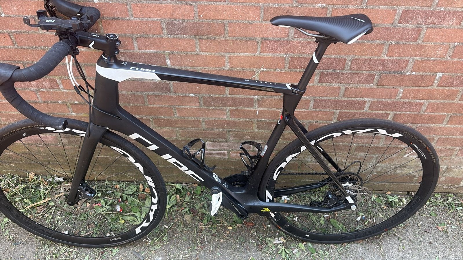 Cube racefiets met schijfremmen en Ultegra afmontage, Fietsen en Brommers, Fietsen | Racefietsen, 28 inch, Carbon, Heren, Zo goed als nieuw