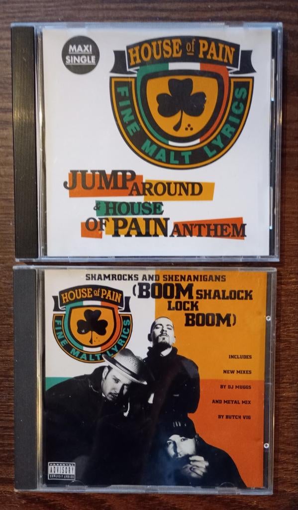 House Of Pain - Jump Around & Shanrocks and Shenanigans, Verzenden, 1985 tot 2000, Gebruikt