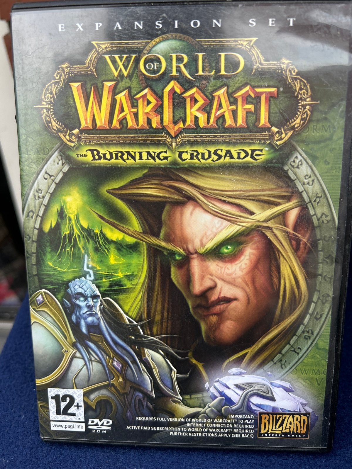 World of Warcraft: The Burning Crusade (PC DVD-ROM), Spelcomputers en Games, Games | Pc, Ophalen, Online, Gebruikt, Role Playing Game (Rpg)
