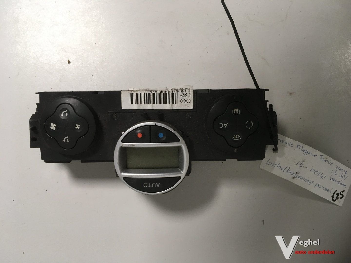 Renault megane scenic 2004 kachelbed met airco, Auto-onderdelen, Dashboard en Schakelaars, Gebruikt, -, -, Ophalen of Verzenden