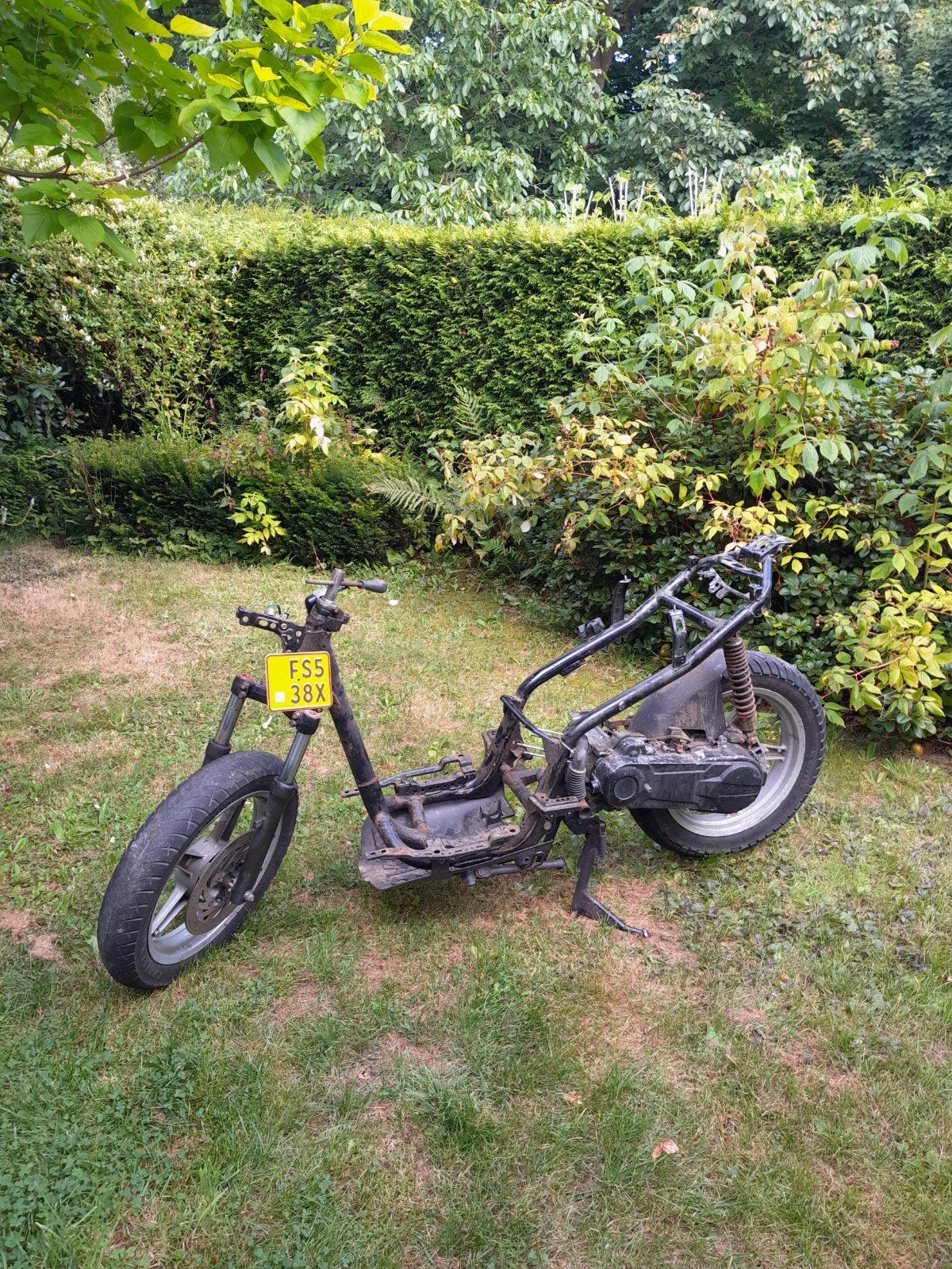 Kymco Agility City 16" 2008 Brom Frame, Fietsen en Brommers, Brommers | Crossbrommers, Ophalen of Verzenden, Gebruikt, Overige merken
