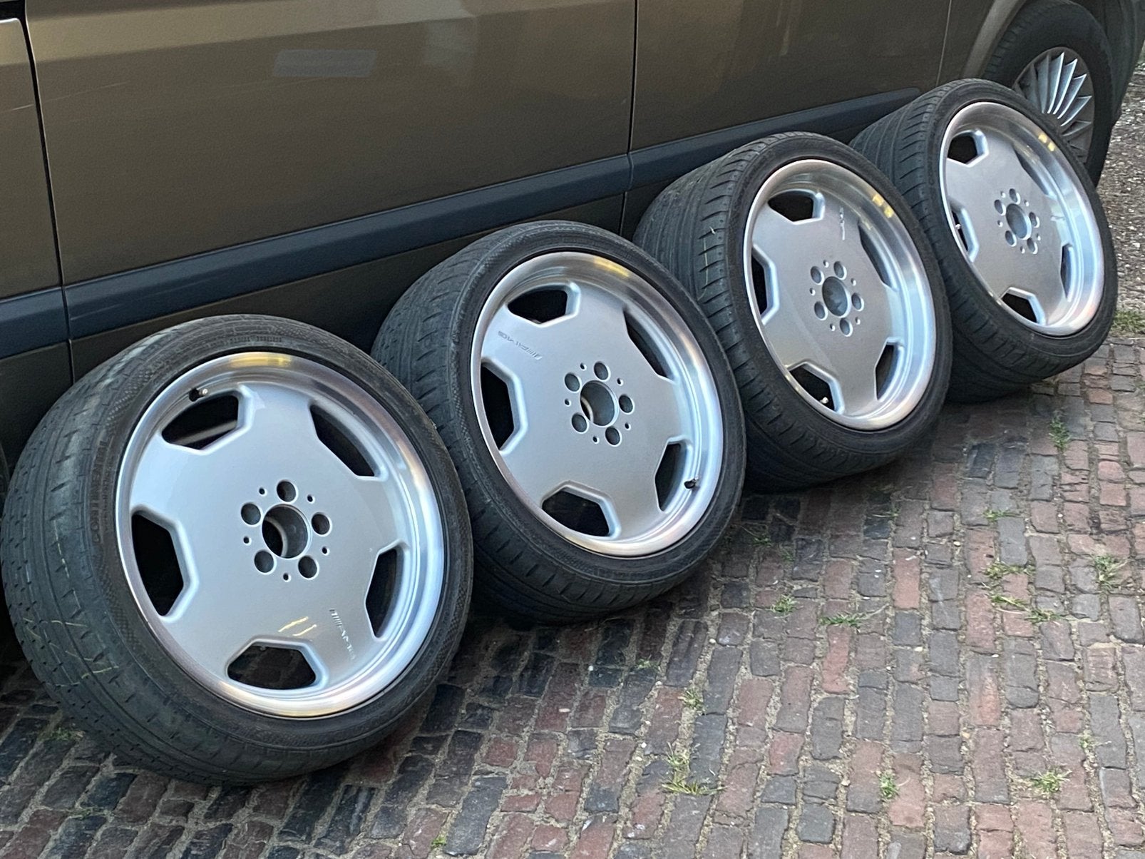 Originele 18” Mercedes AMG Monoblock velgen 8J ET31 9J ET35, Auto-onderdelen, Banden en Velgen, 18 inch, Velg(en), Ophalen of Verzenden