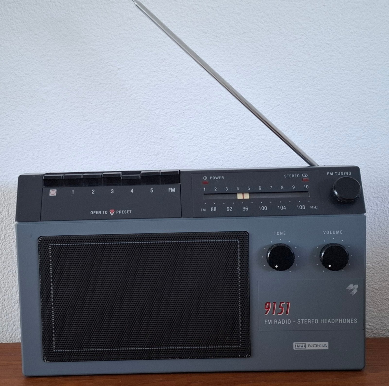 Retro Nokia portable radio, Ophalen of Verzenden, Gebruikt, Radio
