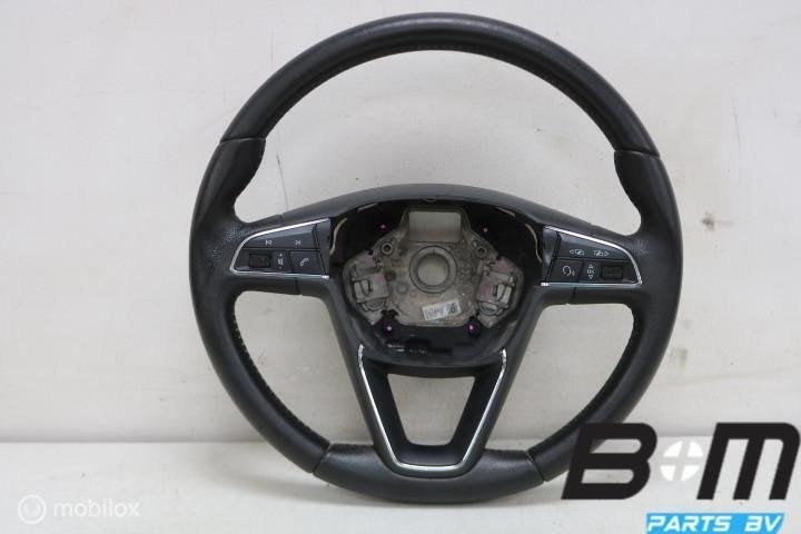 Multifunctioneel leder stuur Seat Leon 5F 5F0419091L, Gebruikt