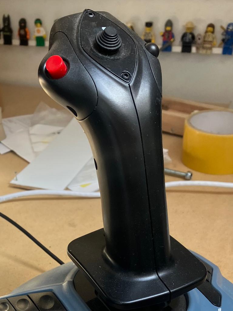 Thrustmaster Airbus sidestick, Computers en Software, Joysticks, Ophalen of Verzenden, Gebruikt, Thrustmaster