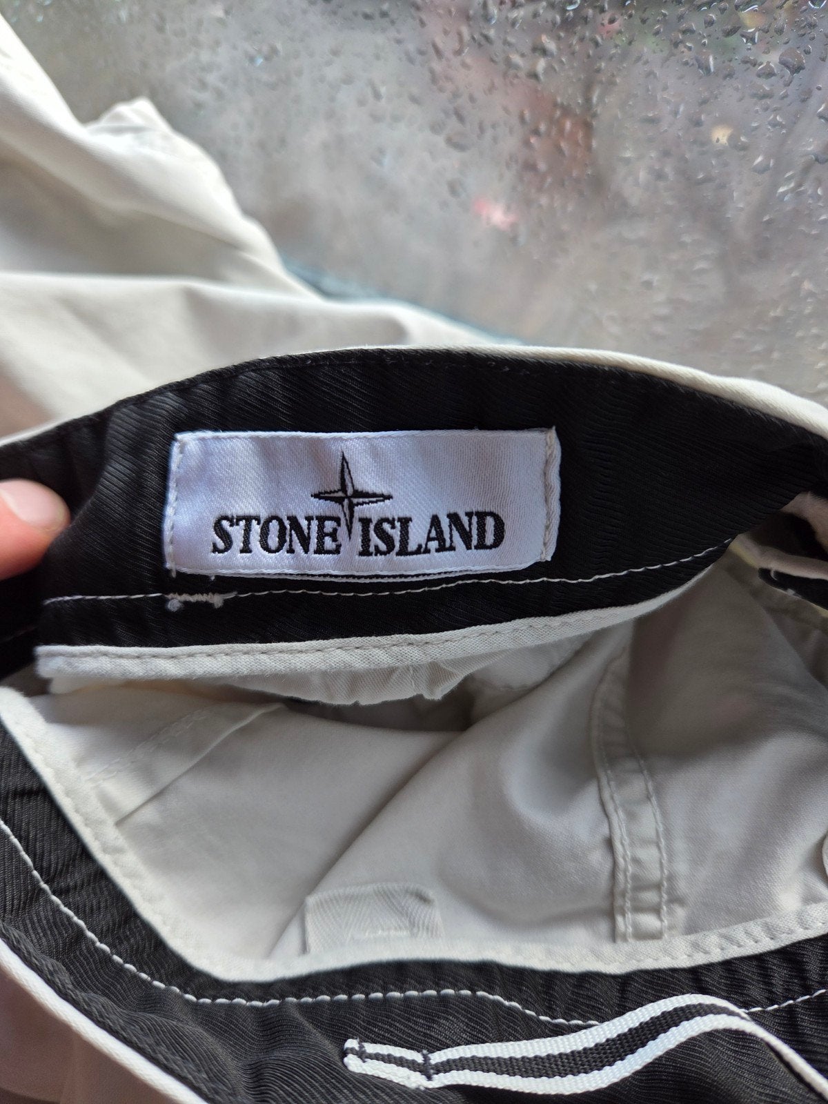 Stone Island Cargo Shorts - wit maat w31, Maat 52/54 (L), Wit, Ophalen of Verzenden, Stone Island